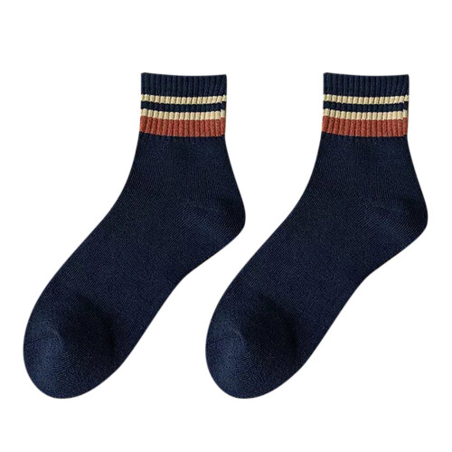 Men's Wool Socks Navy One Size