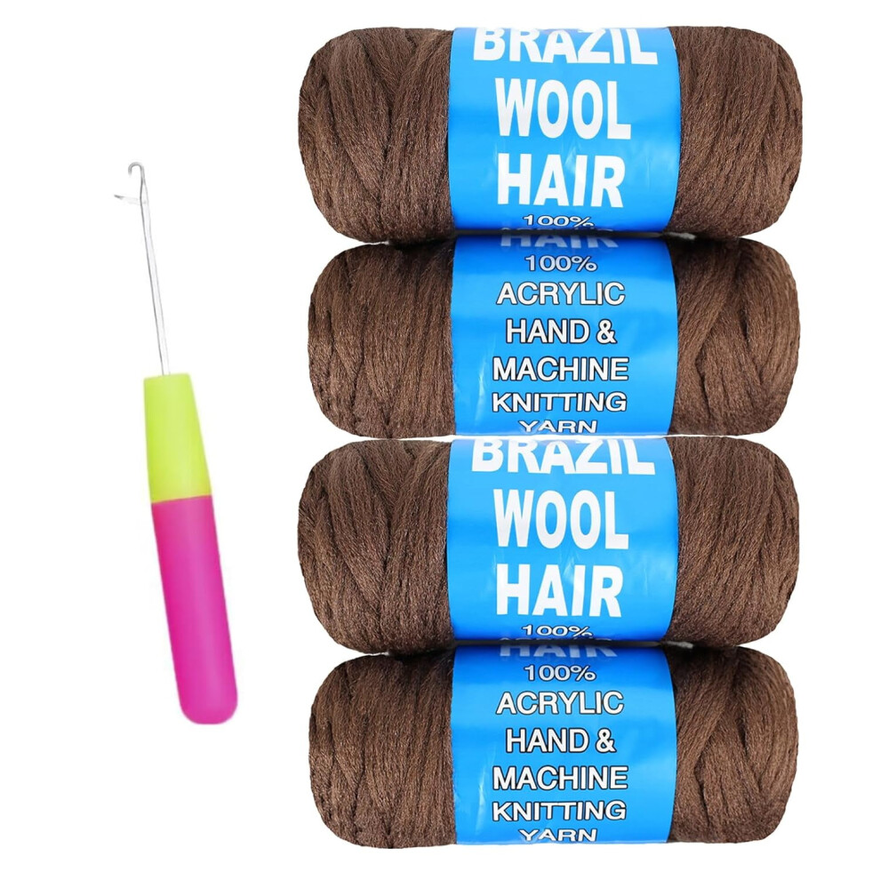Brazilian wool acrylic yarn for crochet hair 100g