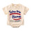 Baby Romper Bodysuit Beige Short Sleeve 6-12 Months 1