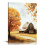 Rustikale Leinwandbilder, Landschaft, Herbst, Scheune, Bauernhaus 1
