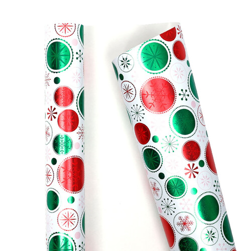 Christmas Wrapping Paper Roll 118 Inches Thick Durable