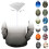 Herren-Kapuzenpullover mit Farbverlauf und Print, langärmelig 1