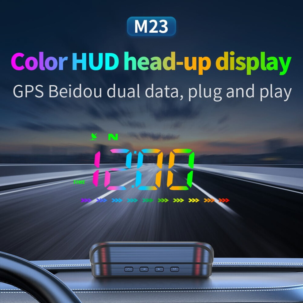 Car Hud Gps Head-Up Display Digital Speedometer Km/H 968604511684
