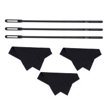 Flute Rod Cloth Combination Set for Maintenance 3 Colors