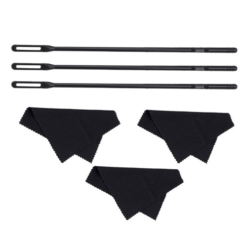 Flute Rod Cloth Combination Set for Maintenance 3 Colors