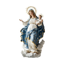 Immaculate Heart of Mary Statue Religious Figure 9.8 inch