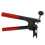 Alicate para corte contínuo de azulejos cerâmicos 321mm Vermelho e Preto 7