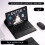 Samsung Galaxy Tab Tangentbordsfodral Kompatibelt med A8 10.5, 1