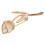 Broche tulipe, bijou délicat pour bal de promo. 7