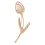 Broche tulipe, bijou délicat pour bal de promo. 5