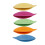 Shuttle Weaving Tool Set Plastic Mixed Color 5-Piece 1