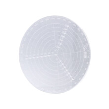 WHAMVOX Angle Measuring Tool Carpenter Centering Ruler 19 x