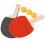 Ping Pong Set with 2 Paddles 3 Balls and Storage Case 1