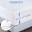 Protège-matelas imperméable RestGuard pour matelas queen-size respirant 3