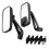 Motorcycle Side Rearview Mirrors Black 4