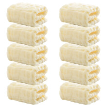 Lingettes bébé en coton bio, 30 x 30 cm, lot de 10