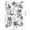 Realistic Raccoon Butterfly Clear Silicone Stamp Set 3