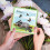 Realistic Raccoon Butterfly Clear Silicone Stamp Set 8