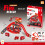 Set di piste per camion dei pompieri con parcheggio per bambini – STEM 8