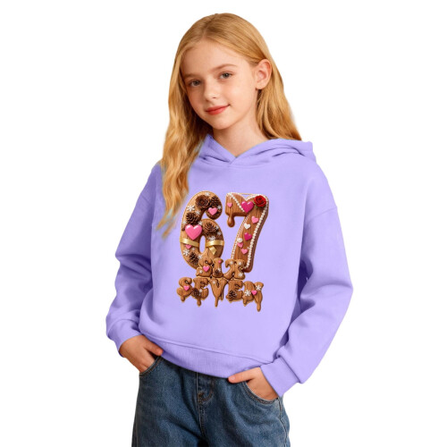 Moletom infantil com capuz e bolso em fleece macio.