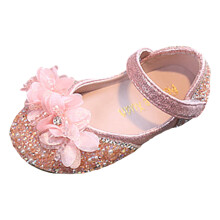Girls Mary Jane Dress Shoes Red Size 3-3.5 Years