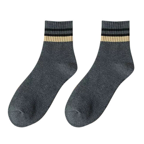 iOPQO Wool Sleep Socks for Men Dark Gray One Size