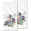Hand Bath Towel Dragonfly Design 2 Pack 14x28 Inch 1