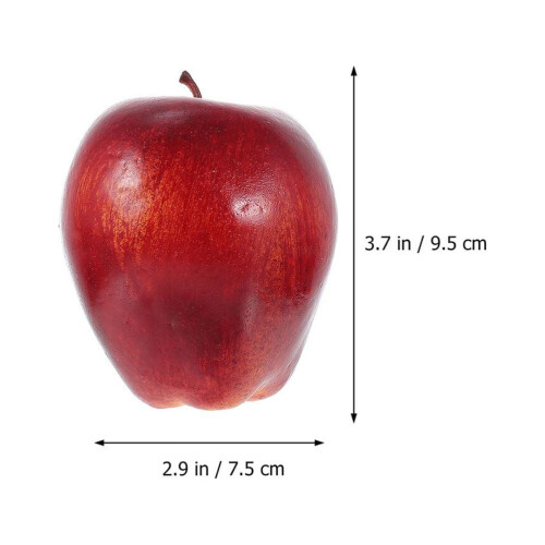 Künstliche Äpfel aus Kunststoff, 25 Stück 1