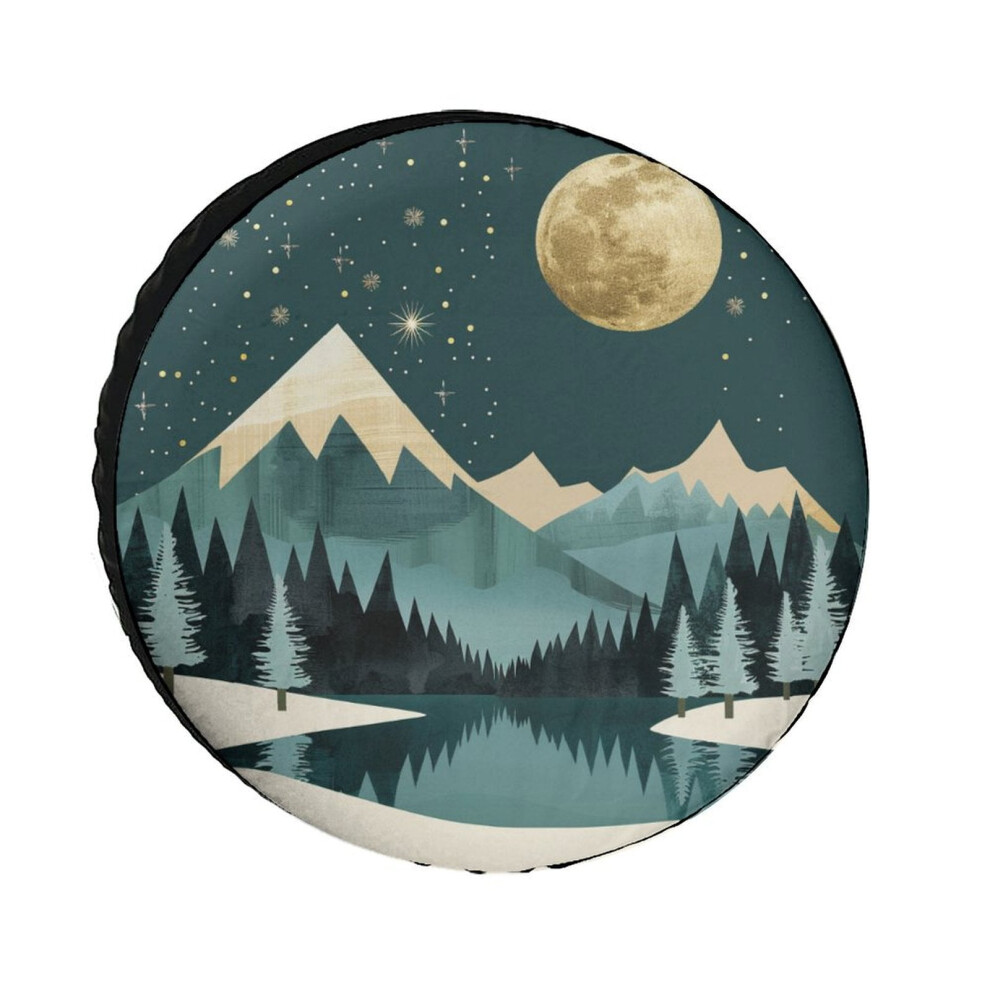 Mountain Lake Landscape Tire Cover For 12" Tires 939152632596