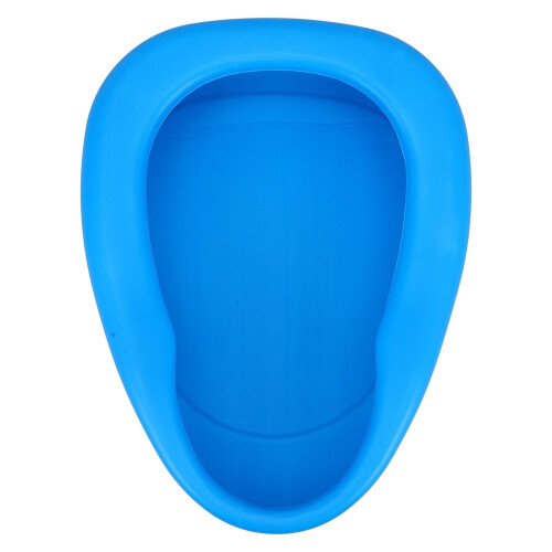 Hospital Bedpan Plastic Blue 1 Pack