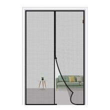Magnetic Screen Door Gray 30x80 Inch Reinforced Fiberglass