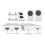 For  Series S Console Dual Cooler Vertical Fan System 2 USB Hub Charging Cooling Stand 5