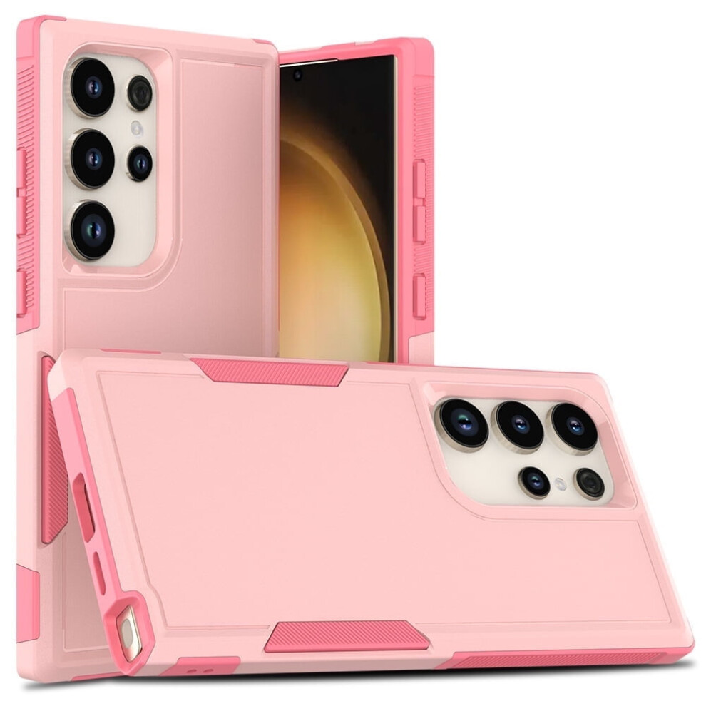 Samsung Galaxy S23 Dual Layer Shockproof Case Pink 9401284126126