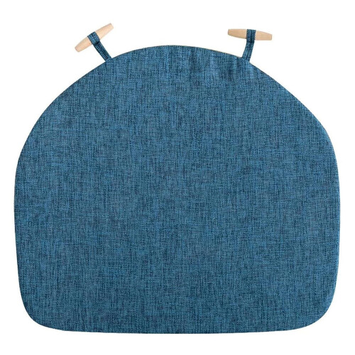 Kitchen Chair Cushions with Ties Non-Slip Thickened U-Shaped