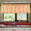 Light Orange Cafe Curtains Rod Pocket Tier Set 2 Panels 5