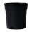 Pots de fleurs souples avec trous de drainage, noirs, taille unique 2