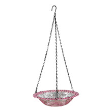 Hanging Bird Feeder and Bath Outdoor Bowl Garden Plate