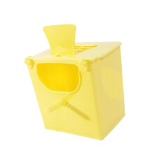 Bird Nest Box for Parakeet Budgie Lovebirds Yellow