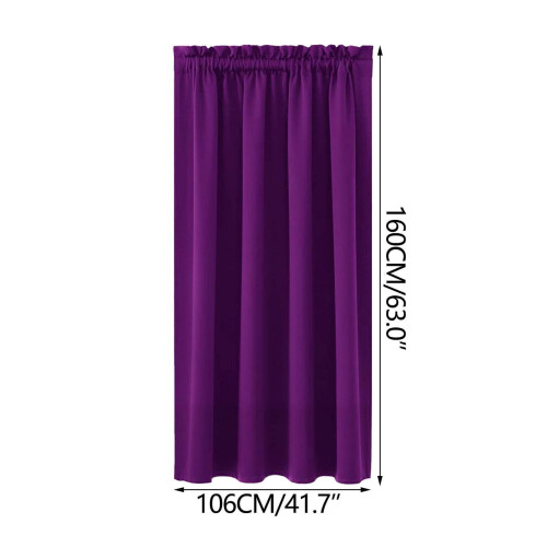 Perdele opace pentru dormitor, izolate termic, 106x165 cm 1