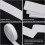 Polyester Elastic Cord with Silicone Gripper White 30mm 5