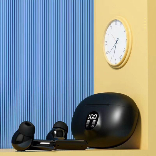 AI-oversættelsesøretelefoner i realtid, 144 sprog, sort 2
