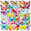 Butterfly Stickers Colorful Waterproof 50-Pack 1