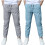 Boys Linen Pants Gray 2 Pack 5-6 Years 1