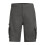 Men's casual solid shorts with multi-pocket elastic waist 3