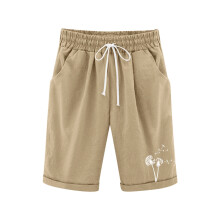 Girls Casual Bermuda Shorts Khaki 7-8 Years