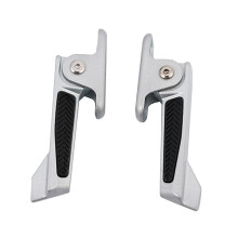 Motorcycle Rear Foot Pegs 2 Pieces Easy Install