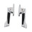 Motorcycle Rear Foot Pegs 2 Pieces Easy Install 1