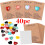 Heart-Shaped Crystal Valentine Cards 40 Pack 7