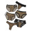 Women's Leopard Print Lace Thong Panties 6-Pack 1