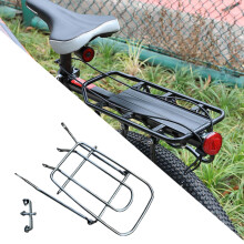 Bike Rear Rack Steel Cargo Carrier 18 inch